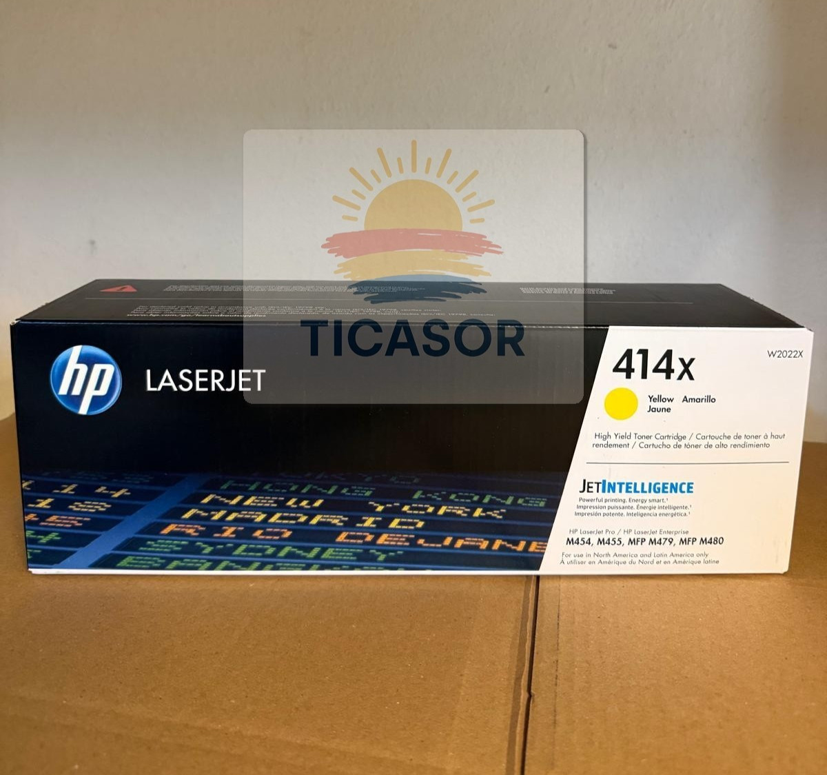 HP 414X High-Yield Toner Cartridge Set-Black, Cyan, Magenta, Yellow ( 4-pack)