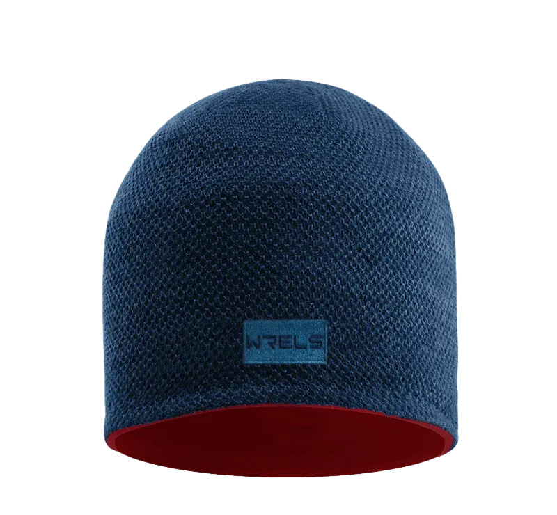 WRELS Knitted Hat Double-Sided Pullover Hat Warm Thickened Winter Hats Windproof