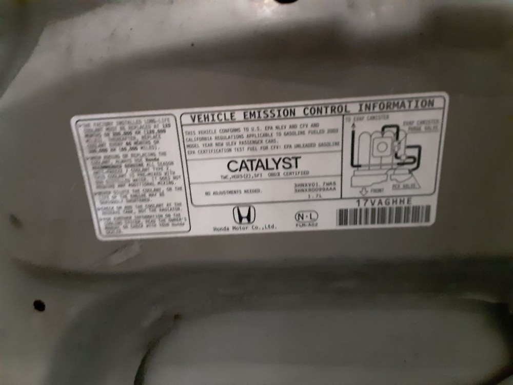 CIVIC 2001 High Mounted Stop Light 1082822