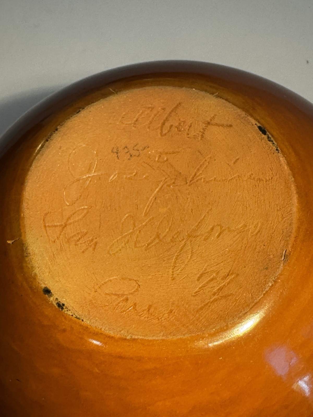 VERY FINE Albert & Josephine Vigil Red Pottery Vase San Ildefonso Pueblo 6"