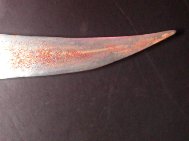 Old Turkish Dagger with Ram Horn Handle and Sheath