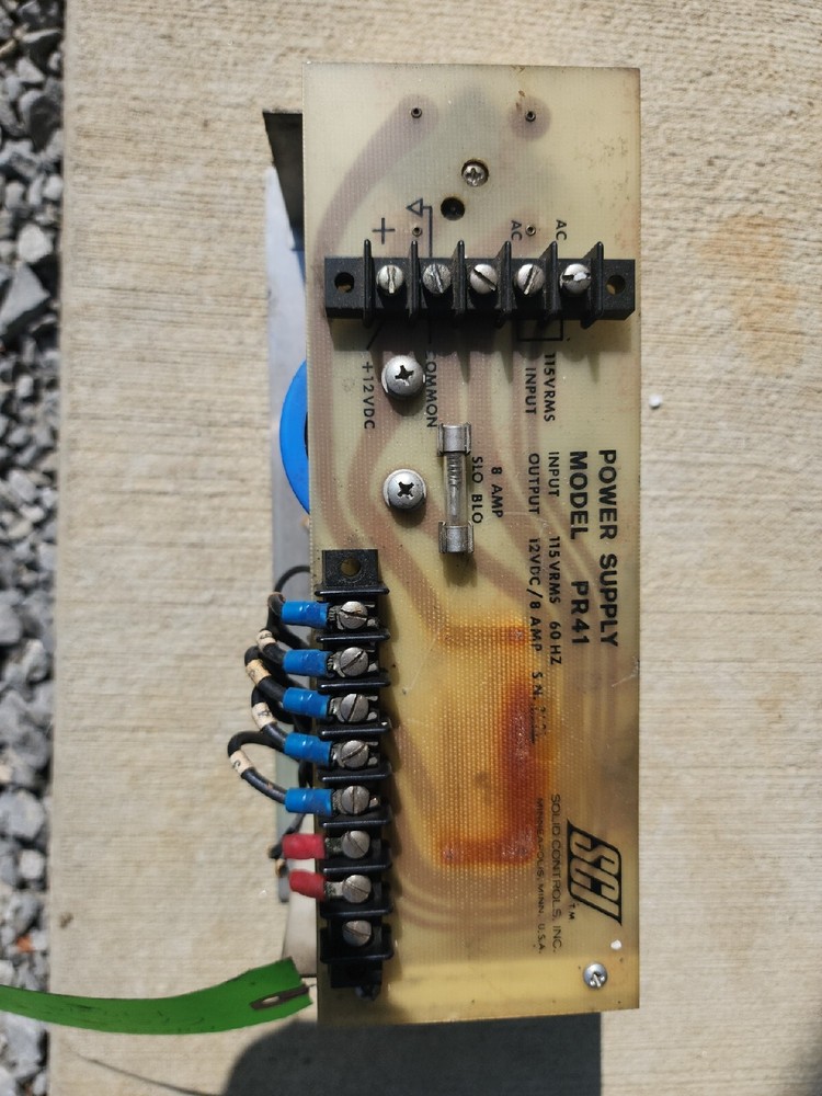 SCI PR41 Power Supply Module 115V Output 8A 12V CLEANED TESTED