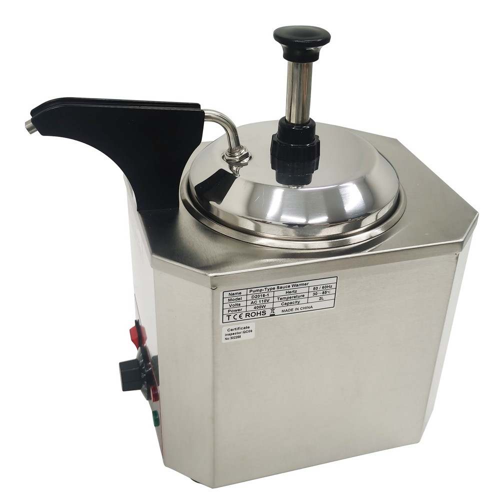 1L 110V Double Control Water-Barrier Heating Pump-Type Sauce Warmer Machine Tool