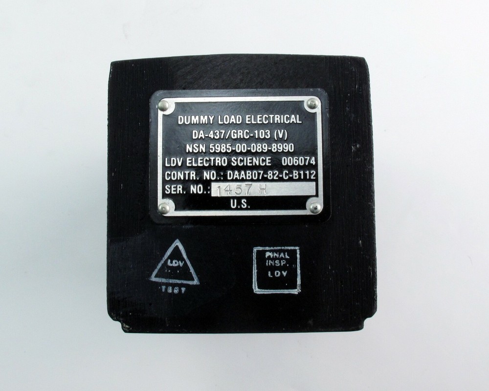 LDV Electro Science DA-437 / GRC-103(V) Electrical Dummy Load