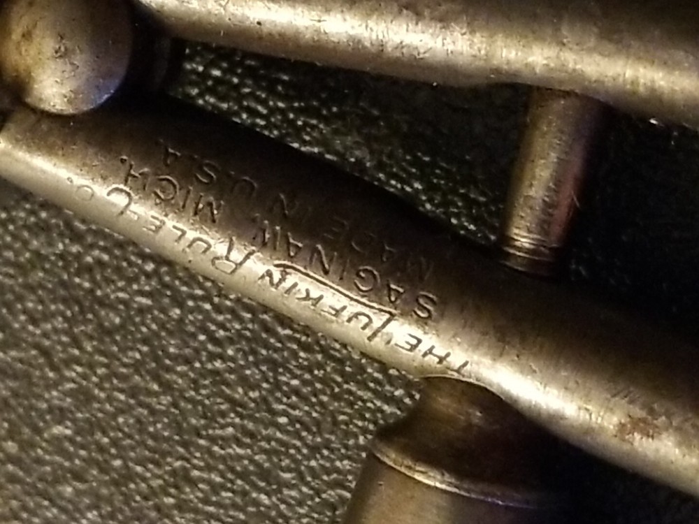 Antique Lufkin Rule Co. Mini Caliper