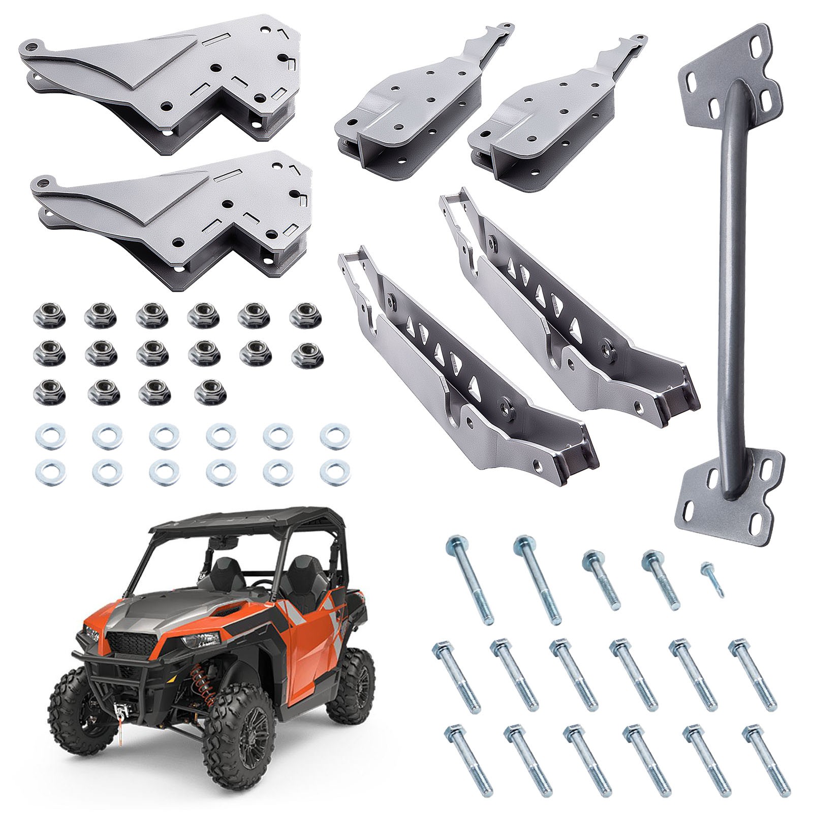 3" Full Front and Rear Lift Kit for Polaris General 4 1000 2016-UP