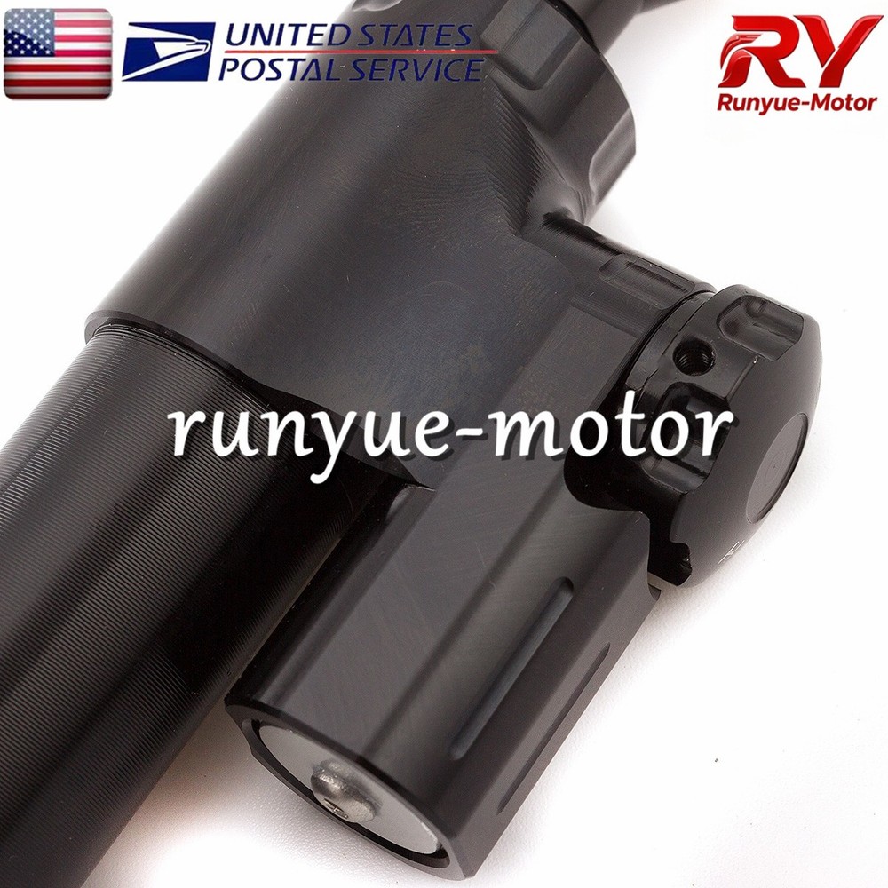 255mm Adjustable Motorcycle Steering Damper Stabilizer Linear Control Universal