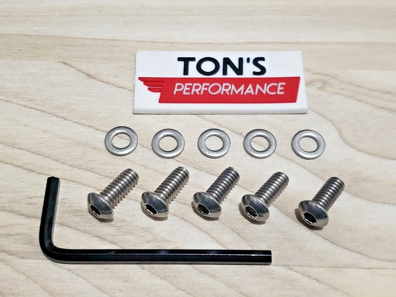 10pcs Stainless Steel Harley Derby Cover Allen Bolt Kit 99-2019 Wrench washers