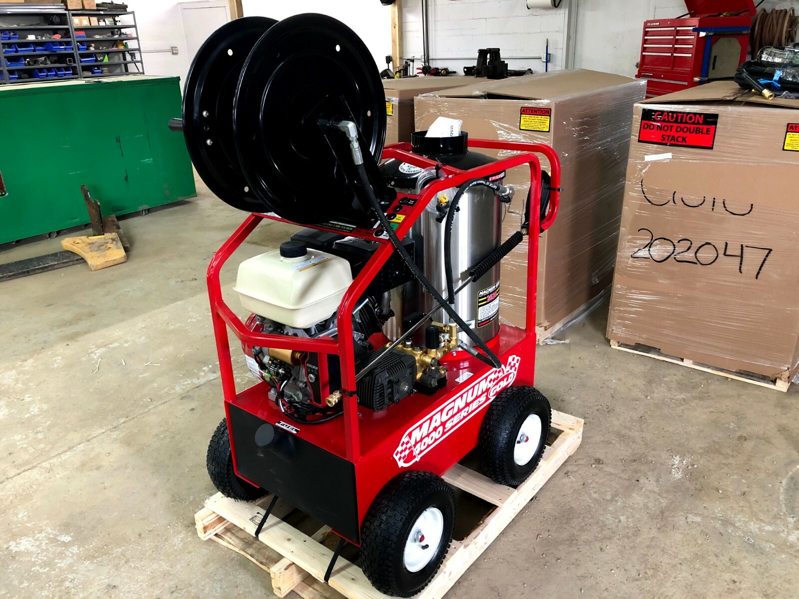 NEW- 2022 Easy-Kleen Magnum 4000 Series Hot Water Pressure Washer Burner Diesel