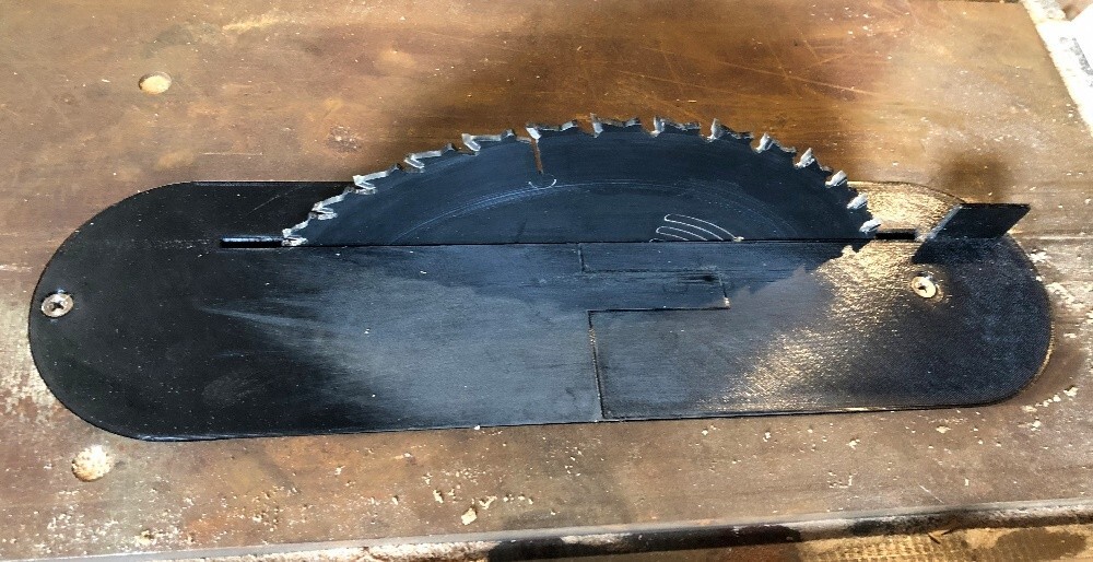 Zero Clearance Throat Plate Insert for Craftsman Model 113 Table Saw 113.298240