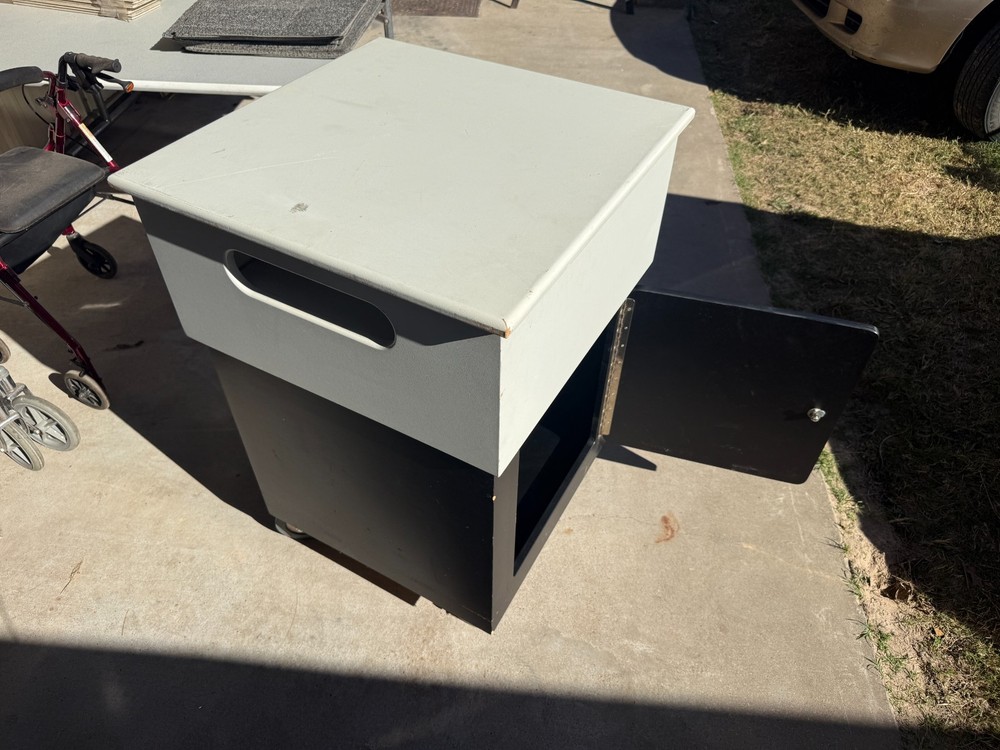Custom Rolling Storage Cart / Cabinet - $70