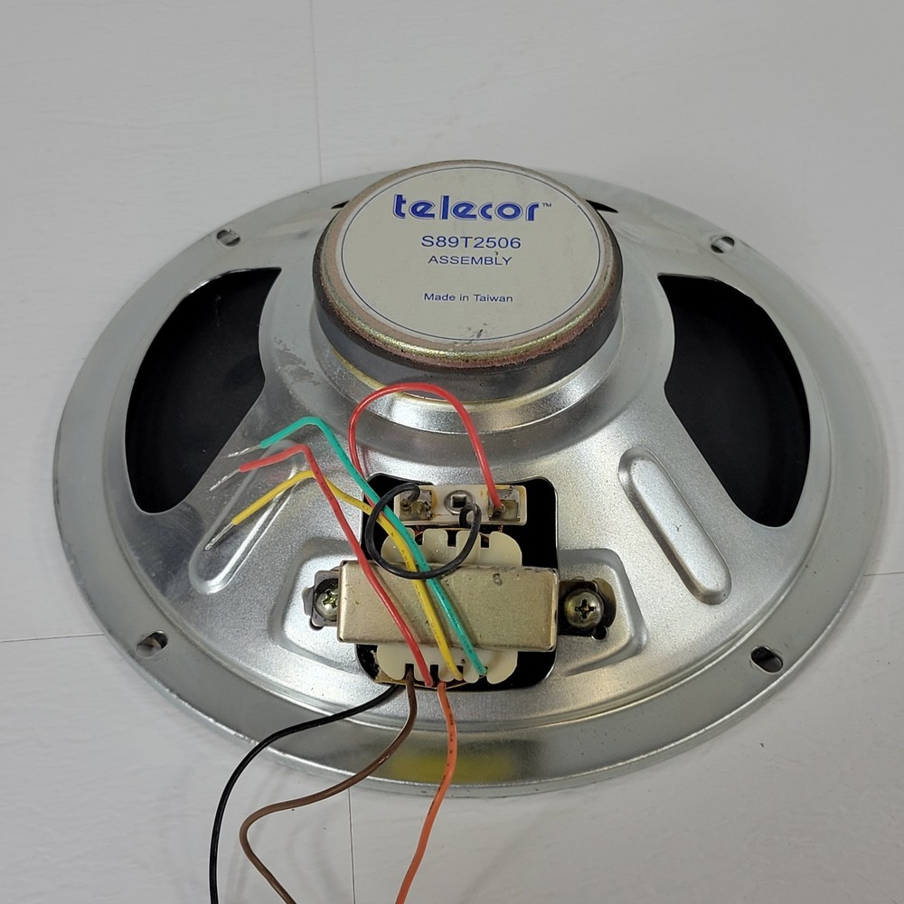 Telecor S89T2506 8" Speaker Intercom Wall Ceiling Speaker