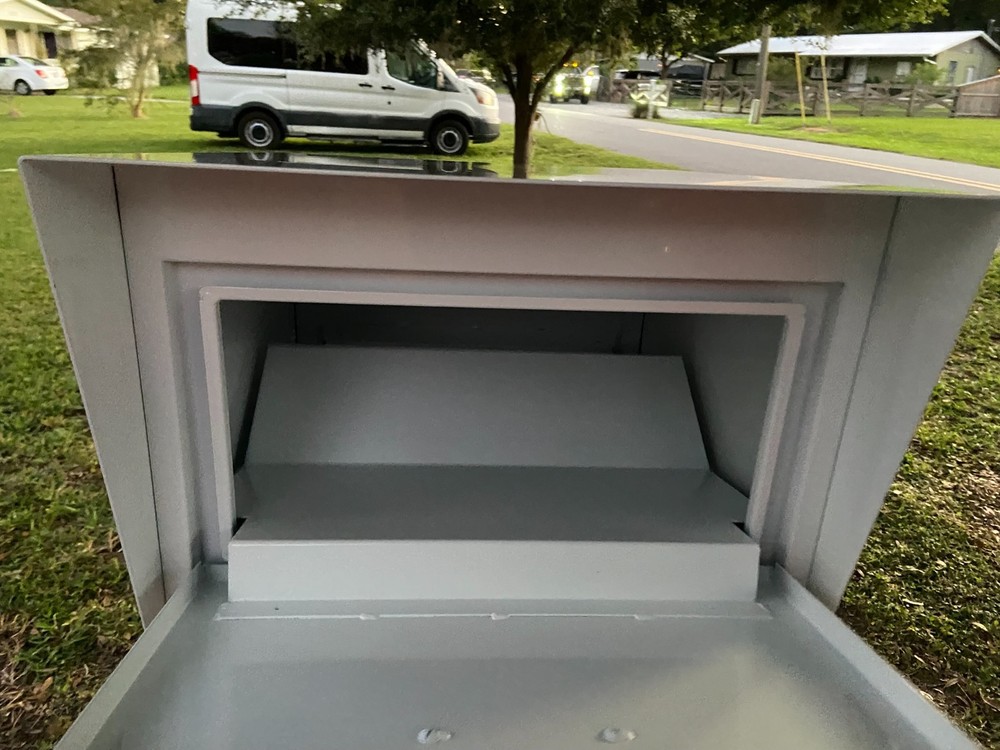 Parcel Box Package Letter Mailbox Secure Courier Lock Box 4 Amazon UPS FedEx