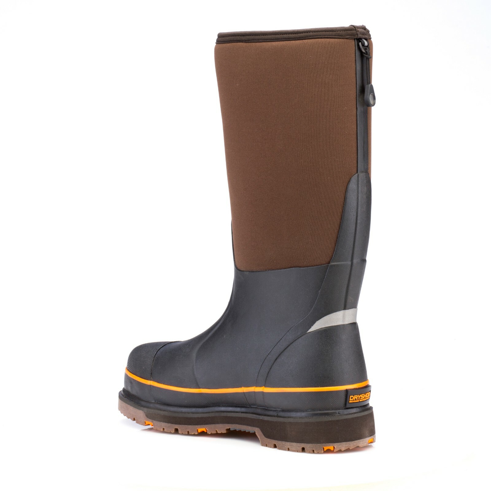 Dryshod Men's Size 7 Steel Toe Rugged Waterproof Work Safety Boot STT-UH-BR