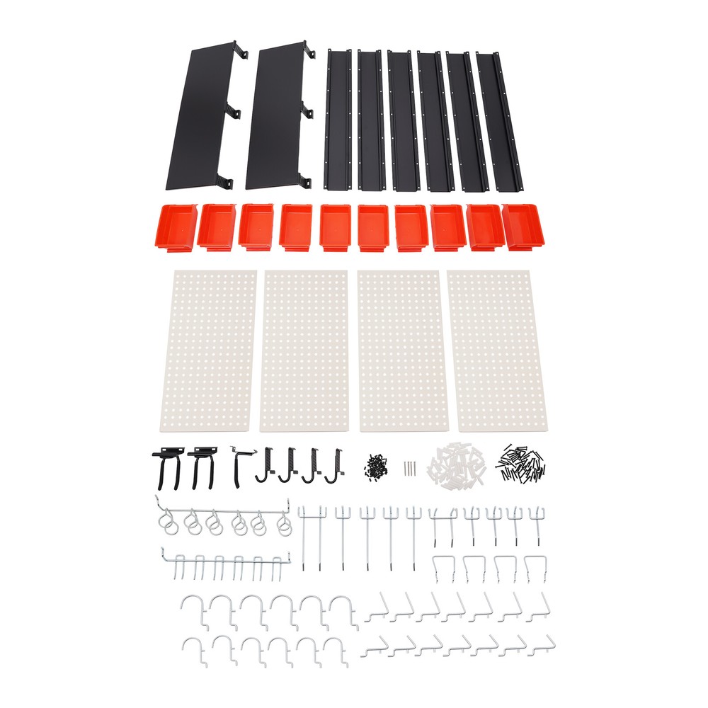 Garage Storage Wall Organizer Tool Storage Rack Wall Mounted Tool Storage Kit