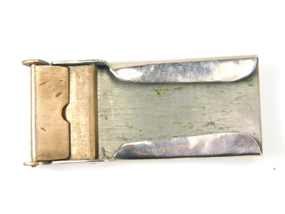 US WW2 Navy USN USS Theater Belt Buckle