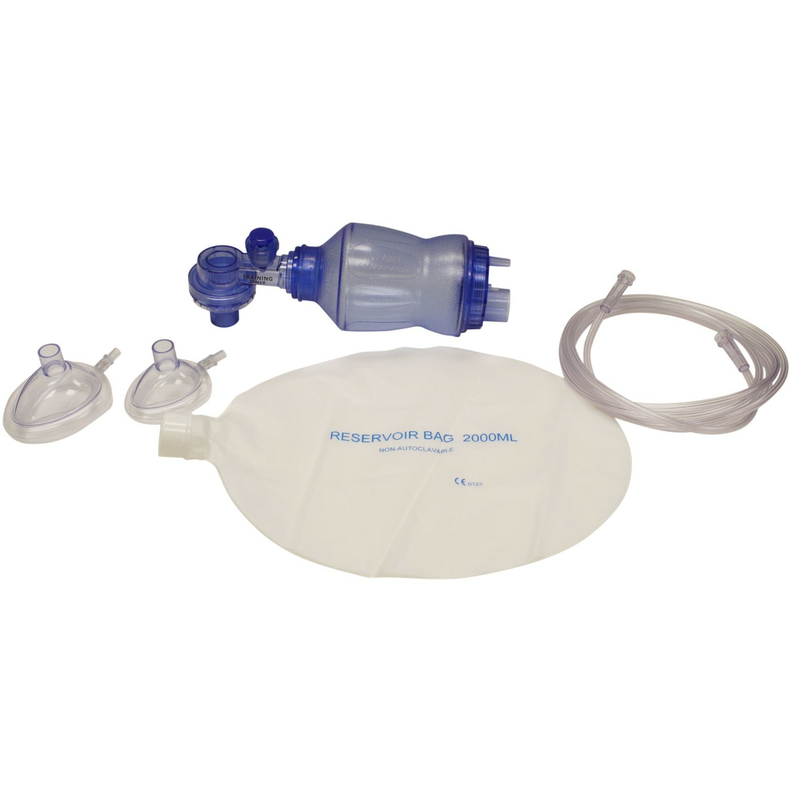 MCR Medical, Training Bag Valve Mask (BVM) in Reusable Mesh Bag, Infant
