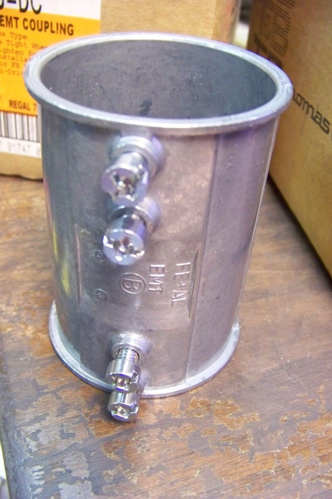 new bridgeport 245DC 2" EMT SS DIECAST COUPLING