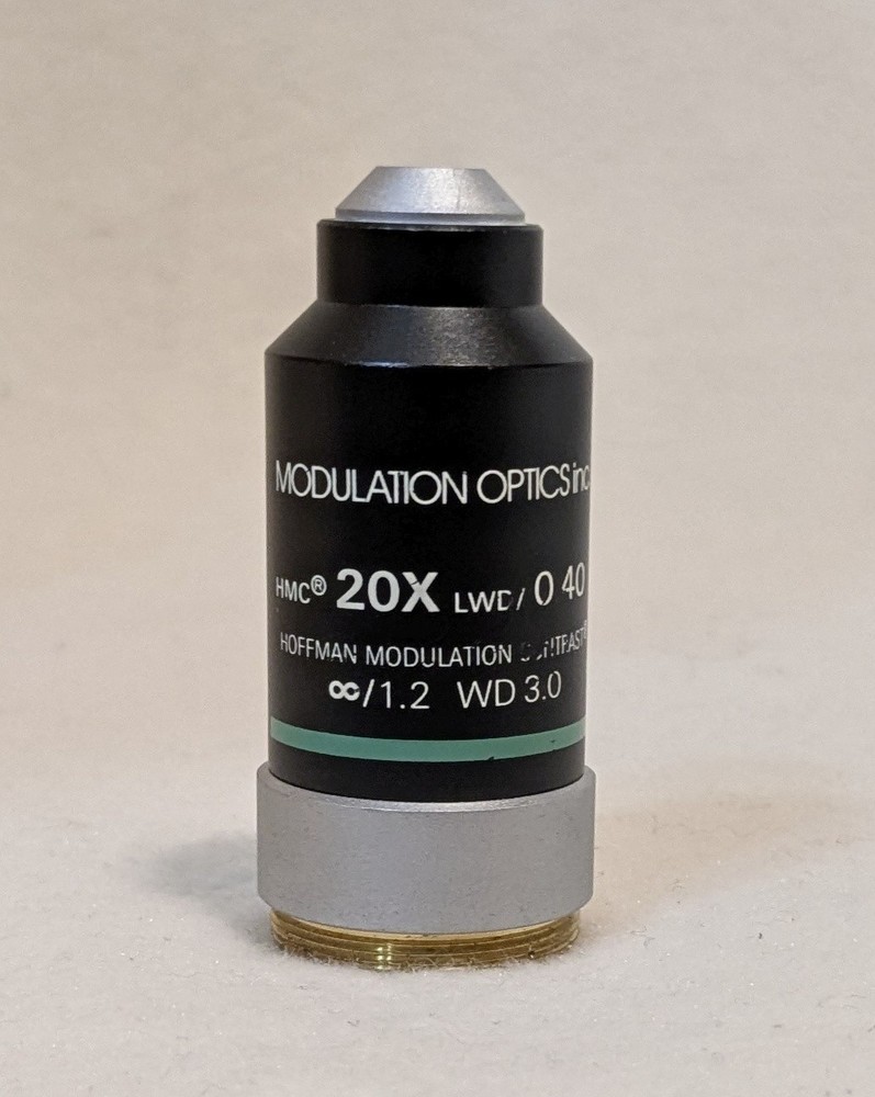 Nikon HMC Hoffman Modulation Contrast 20x LWD Microscope Objective