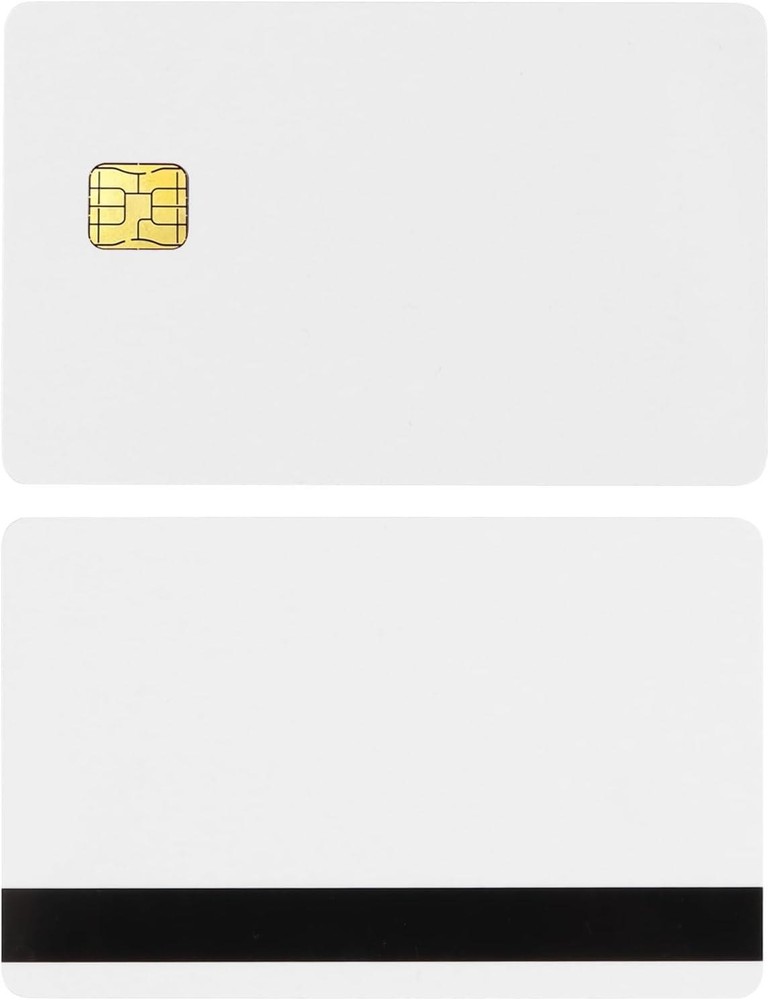 J2a040 Chip Java Jcop Cards Unfused, J2a040 Java Smart Card With 2 Track, 8.4mm