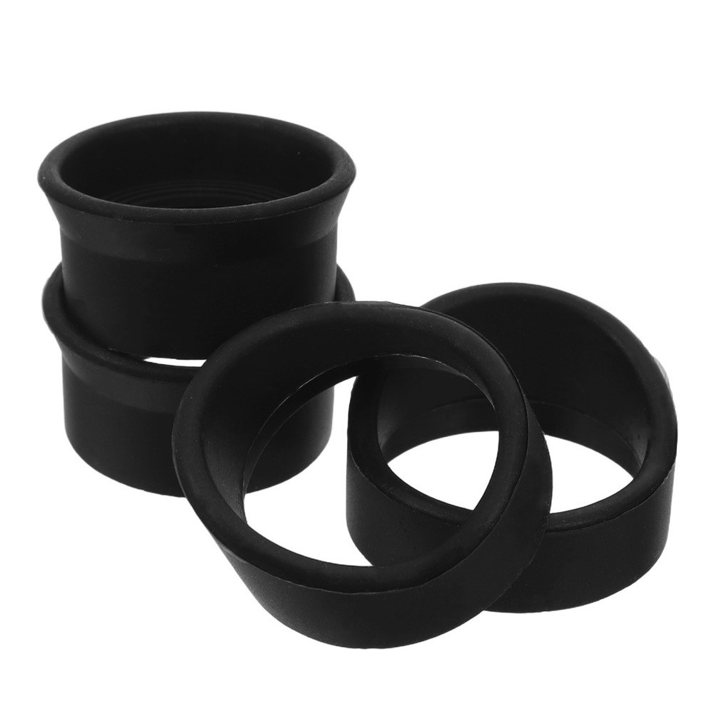 4 Pcs Binocular Eye Cups Microscope Replacement Parts Eyepiece Covers
