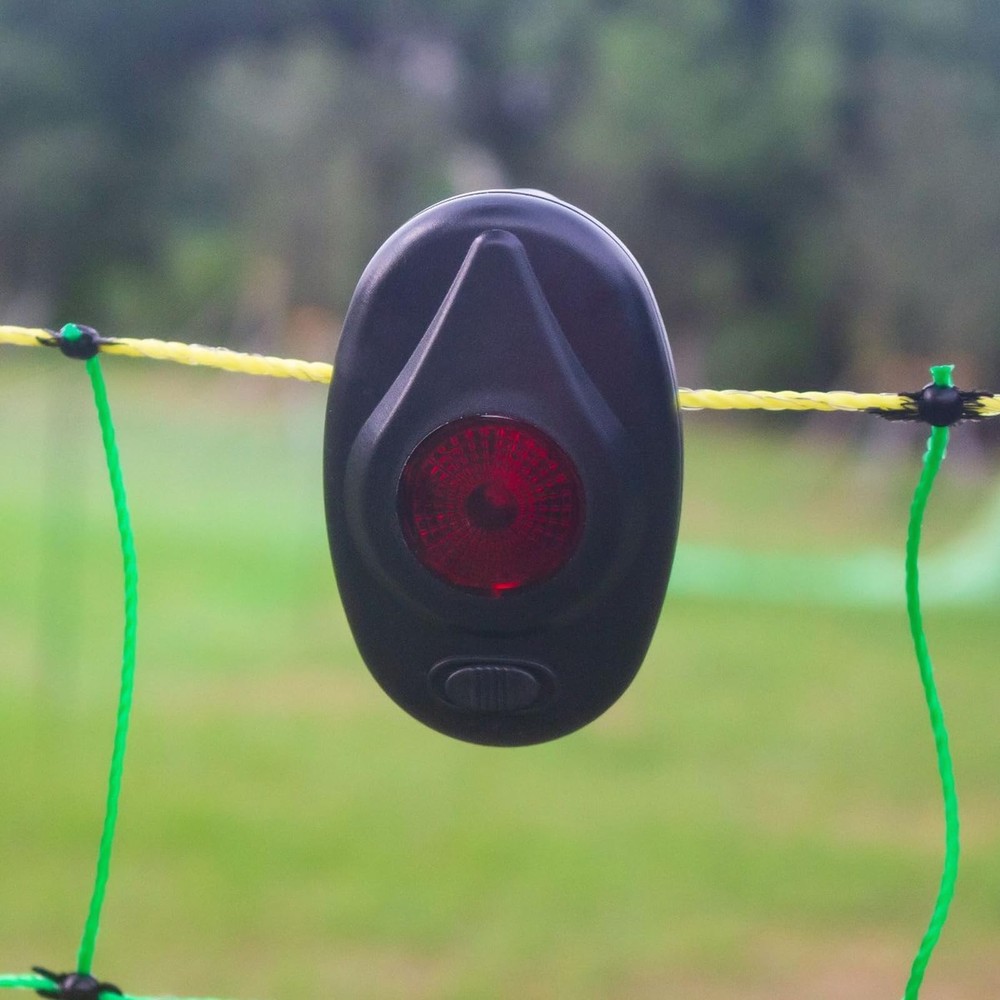 BORDSTRACT Electric Fence Indicator Light Waterproof Alert...