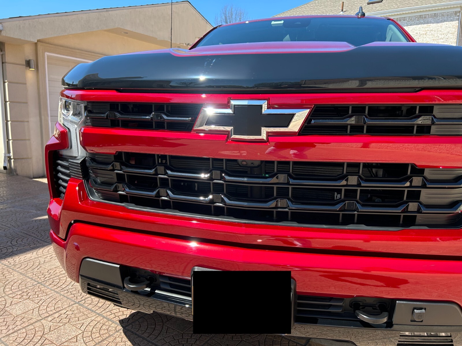 Bug Shield Hood Protector Tape On SMOKED Deflector FOR Dodge Ram 1500 2009-2018