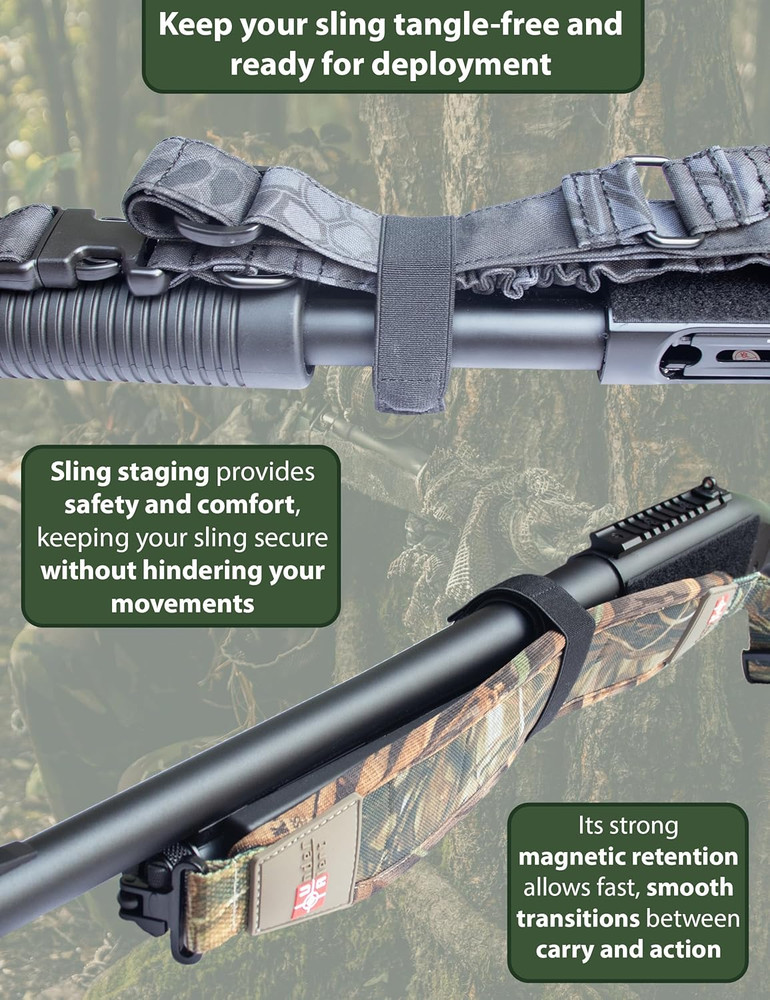 Sentry Strap for Staging | Fast Deployment Sling Keeper | Rifle Sling Strap Reta
