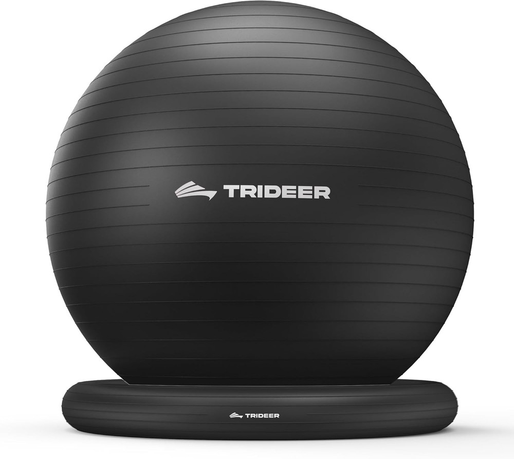 Stability Ball Chair with Base, 65cm Diameter