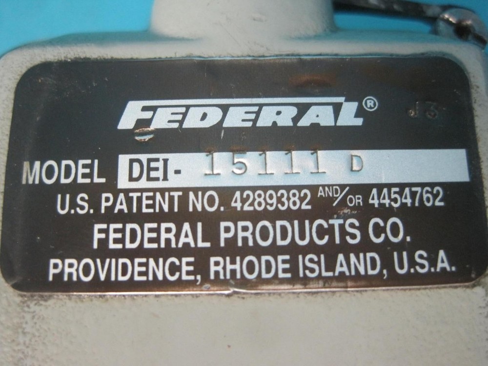 FEDERAL DEI-15111 D MAXUM DIGITAL INDICATOR .001mm