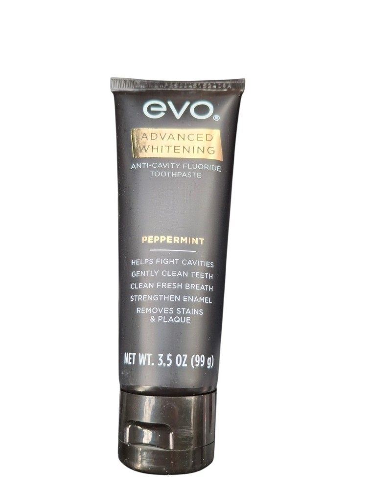 Evo Sensitive Peppermint  Anti Cavity Fluoride Toothpaste 3.5 OZ