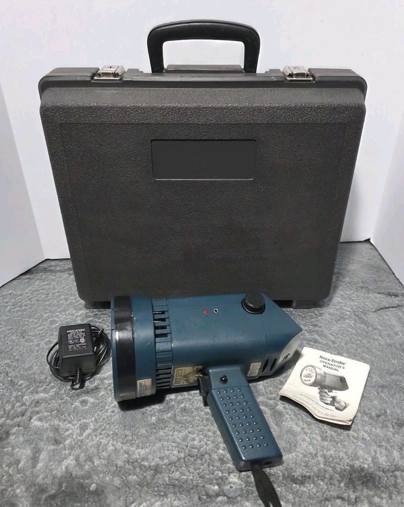 Monarch Nova Strobe Stroboscope In Hard Case Working
