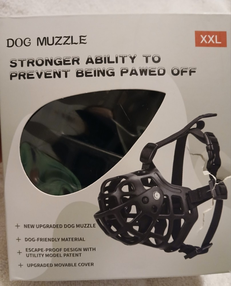New Upgraded Dog Muzzle XXL