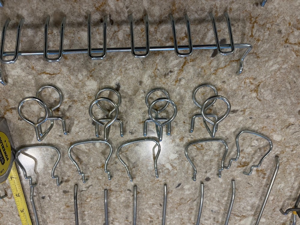 Pegboard Accessories for Organizing Tools in Workshop, Garage