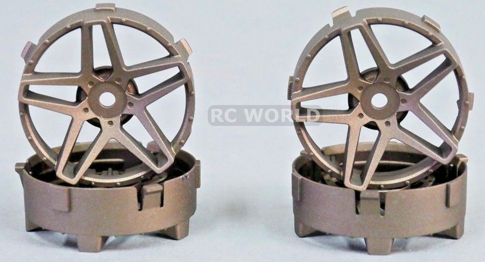 Tetsujin SOUTHERN CROSS Rim INSERTS Disk Adjustable Offset -GRAY -4 pcs TT-7559