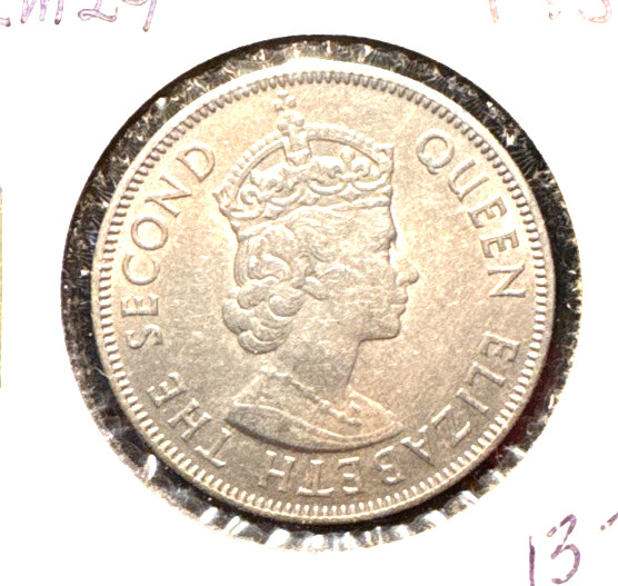 Fiji 1962 florin KM 24 Unc