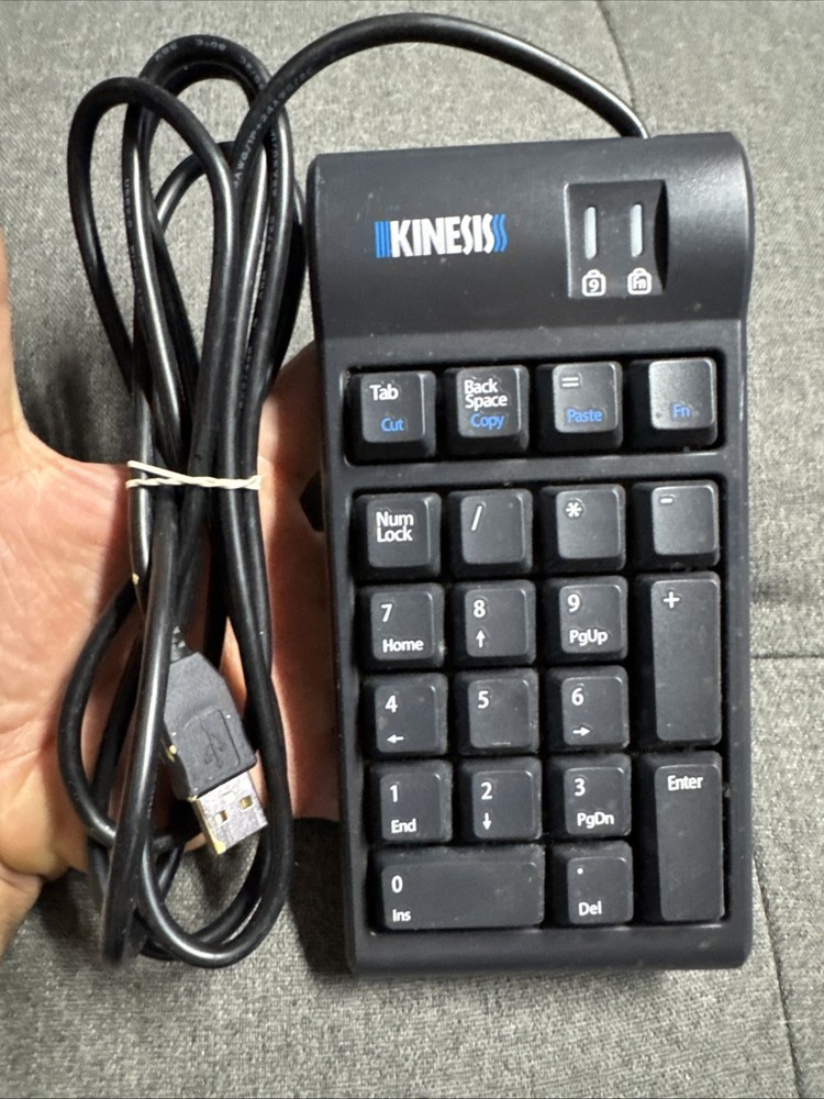 KINESIS AC210USB-BLK LOW FORCE USB KEYPAD WITH HUB