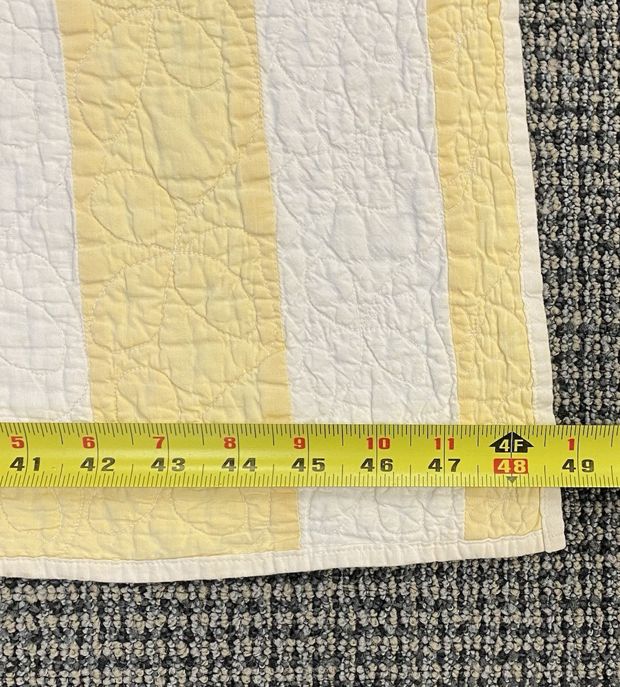 Handmade Spiderweb Star Patterned Quilt- 57 x 49 in