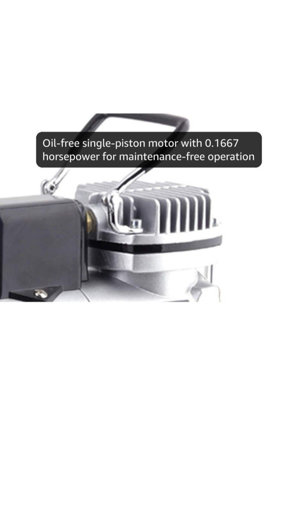 Timbertech Airbrush Single- Piston All Free Mini Compressor