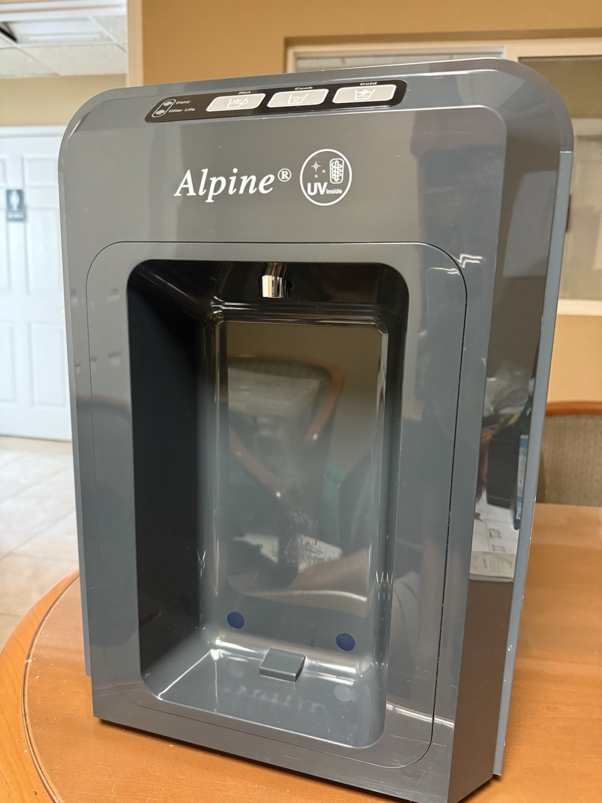 Alpine Water Cooler Dispensers Aurora UV Deluxe 3-temps