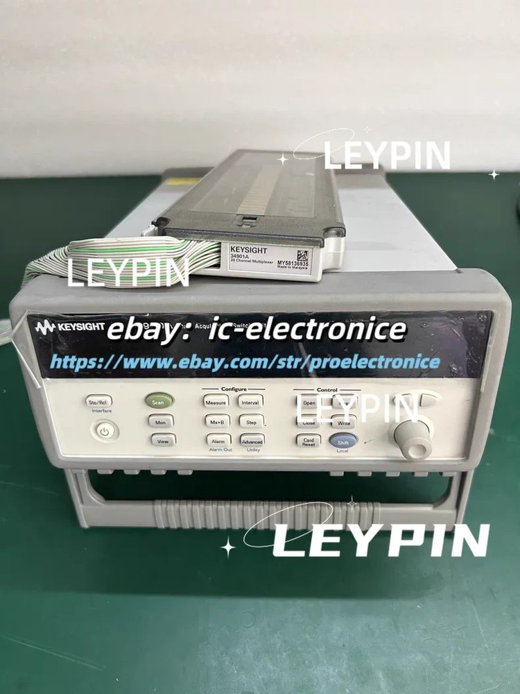 1pcs Agilent-Keysight 34970a Data Collector/IC