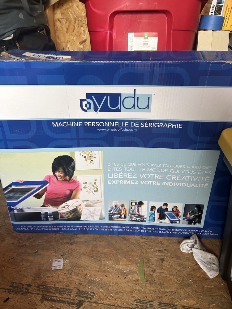 Yudu Screen Printing Machine Personal Kit Complete Set for Personal Projects