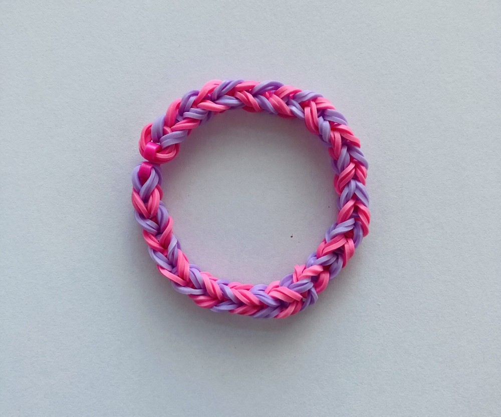 (2 PACK) Random Rainbow Loom Bracelet Nation Colors