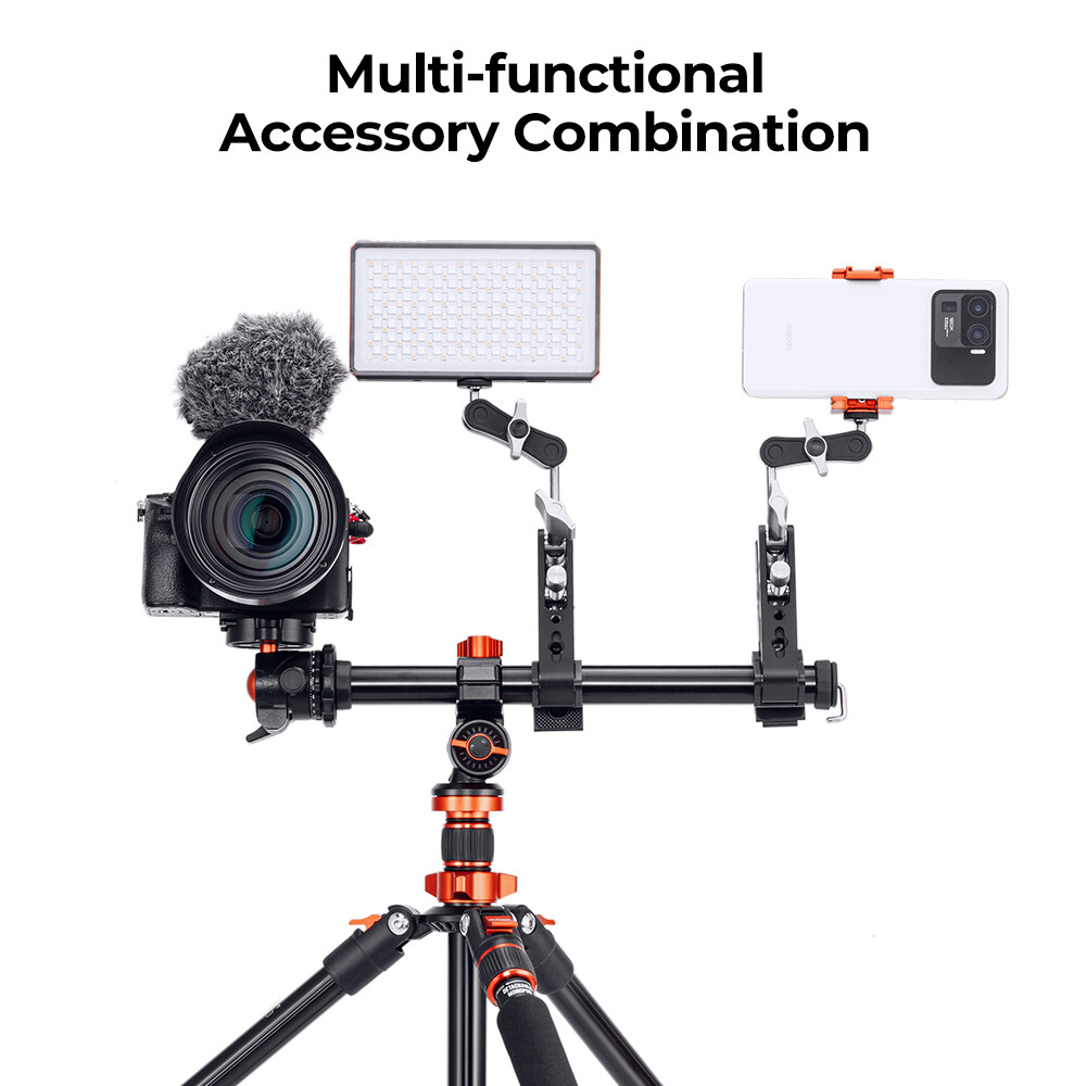K&FConcept Magnesium Alloy Camera Tripod Multi-Angle Center Column Extension Arm