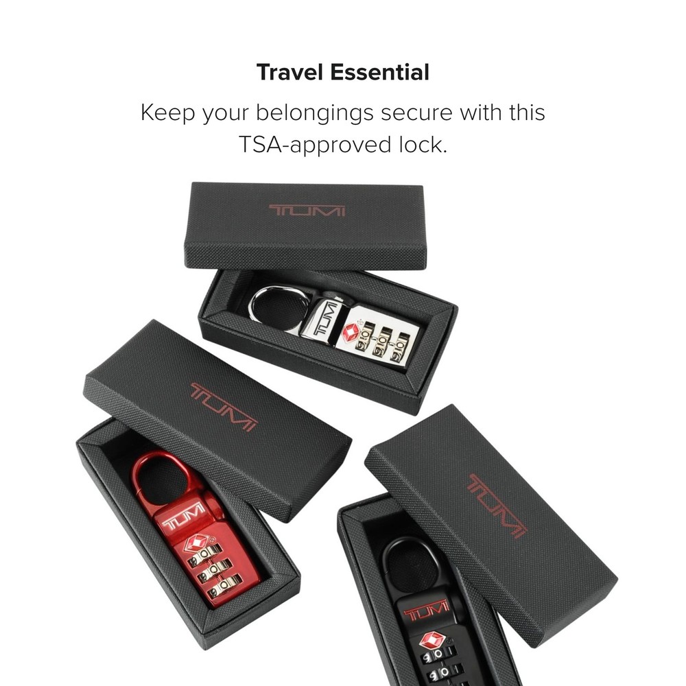 TUMI TSA Lock Box Combination Lock for Luggage & Backpack TSAApproved Lock...