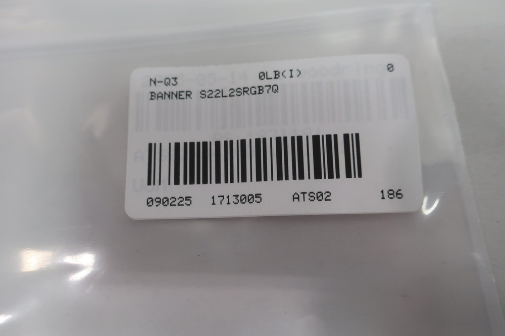 Banner S22L2SRGB7Q Multi Light Indicator Module 10-30v-dc