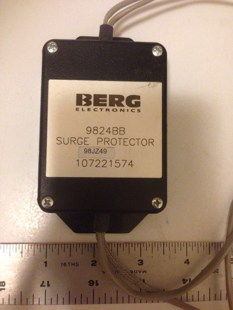 BERG ELECTRONICS 9824BB SURGE PROTECTOR W/ AMP CONNECTORS