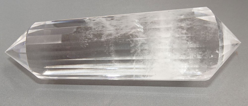 Clear Quartz Vogel 24-sided Large Crystal - v2001