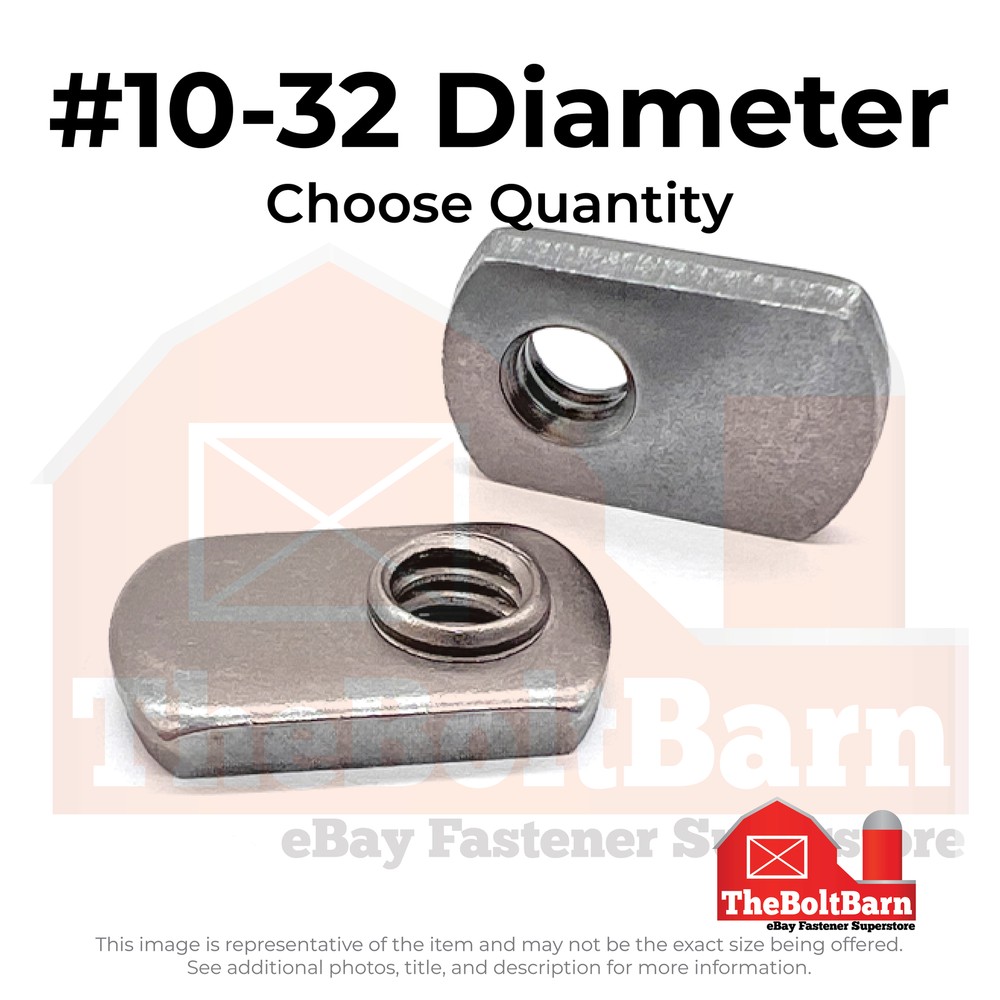 #10-32 Single Tab Spot Weld Nuts (Pick Quantity)