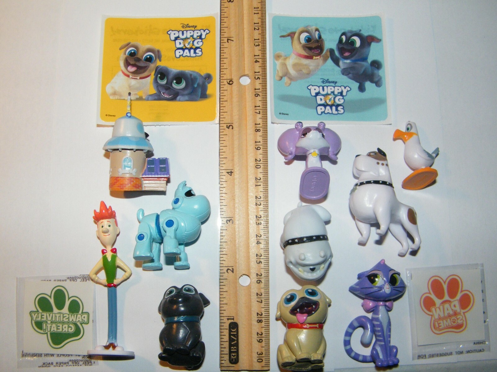 Disney Puppy Dog Pals Party Favors Set of 14 with 10 fun Figures and More